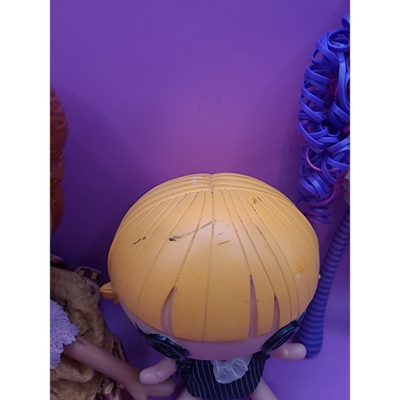 Lalaloopsy Lot x3 WAFFLE CONE DOLL COMPLETE Dress Neopolitan Full Size - Picture 5 of 13